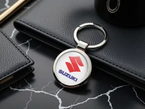 Suzuki Portachiavi Personalizzati Lucidi Metallo Elegante